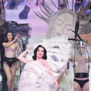 Exclusif - Prix Special - Dita Von Teese est la guest star du "Fashion Freak Show" (Le spectacle de Jean Paul Gaultier) pour sept représentations aux Folies Bergère. Paris, le 26 Janvier 2019 © Veeren Ramsamy / Bestimage