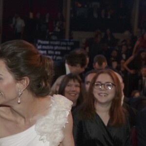 Le prince William et Catherine Kate Middleton, la duchesse de Cambridge lors de la 72ème cérémonie annuelle des BAFTA Awards au Royal Albert Hall à Londres, le 10 février 2019.