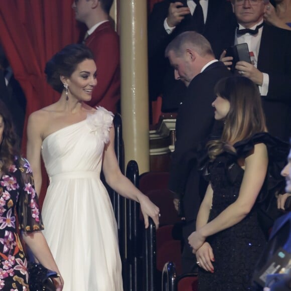 Le prince William et Catherine Kate Middleton, la duchesse de Cambridge lors de la 72ème cérémonie annuelle des BAFTA Awards au Royal Albert Hall à Londres, le 10 février 2019.