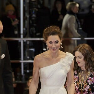 Le prince William et Catherine Kate Middleton, la duchesse de Cambridge lors de la 72ème cérémonie annuelle des BAFTA Awards au Royal Albert Hall à Londres, le 10 février 2019.