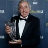 Gordon Banks récompensé durant la soirée Football Writers Association Tribute organisée à Londres le 21 janvier 2018.