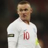 Wayne Rooney lors de son dernier match avec l'Angleterre le 15 novembre 2018 contre les Etats-Unis, au Stade de Wembley.