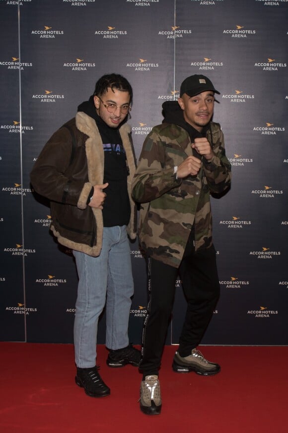 Exclusif - Mister V - Photocall avant le concert de Kendrick Lamar à l'AccorHotels Arena à Paris, le 26 février 2018.