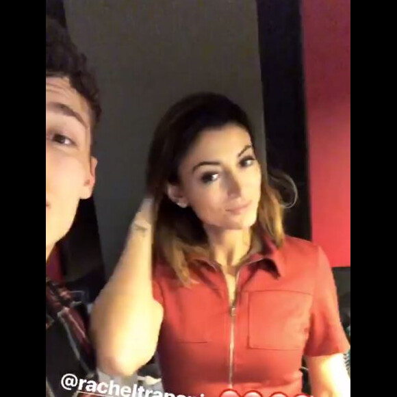 Benjamin Pavard et Rachel Legrain-Trapani se sont retrouvés le 11 novembre 2018.