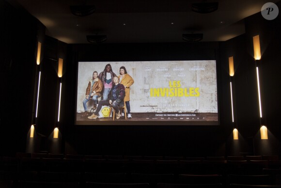 Exclusif - Projection privée du film "Les Invisibles" au cinéma Elysées Biarritz à Paris, France, le 14 février 2019. © Pierre Perusseau/Bestimage