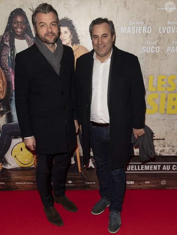 Exclusif - Aurélien Binder (directeur de Fimalac Entertainment), Benjamin Patou - Projection privée du film "Les Invisibles" au cinéma Elysées Biarritz à Paris, France, le 14 février 2019. © Pierre Perusseau/Bestimage