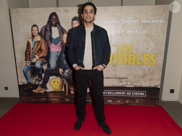 Exclusif - Quentin Faure - Projection privée du film "Les Invisibles" au cinéma Elysées Biarritz à Paris, France, le 14 février 2019. M.Ladreit de Lacharrière, Y.Benguigui et P.Dupuis-Mendel ont créé en 2008 la société de production Elemiah spécialisée dans les thèmes sociaux, diversités, ... qui posent les bases d'un questionnement et d’une réflexion sur notre société. L.Benguigui (fille de Y.Benguigui) est la productrice déléguée du film "Les Invisibles". Six mois après sa sortie en salle le film comptabilise déjà 1.300.000 entrées. © Pierre Perusseau/Bestimage  (No Web No Blog pour la Belgique et la Suisse)14/02/2019 - Paris