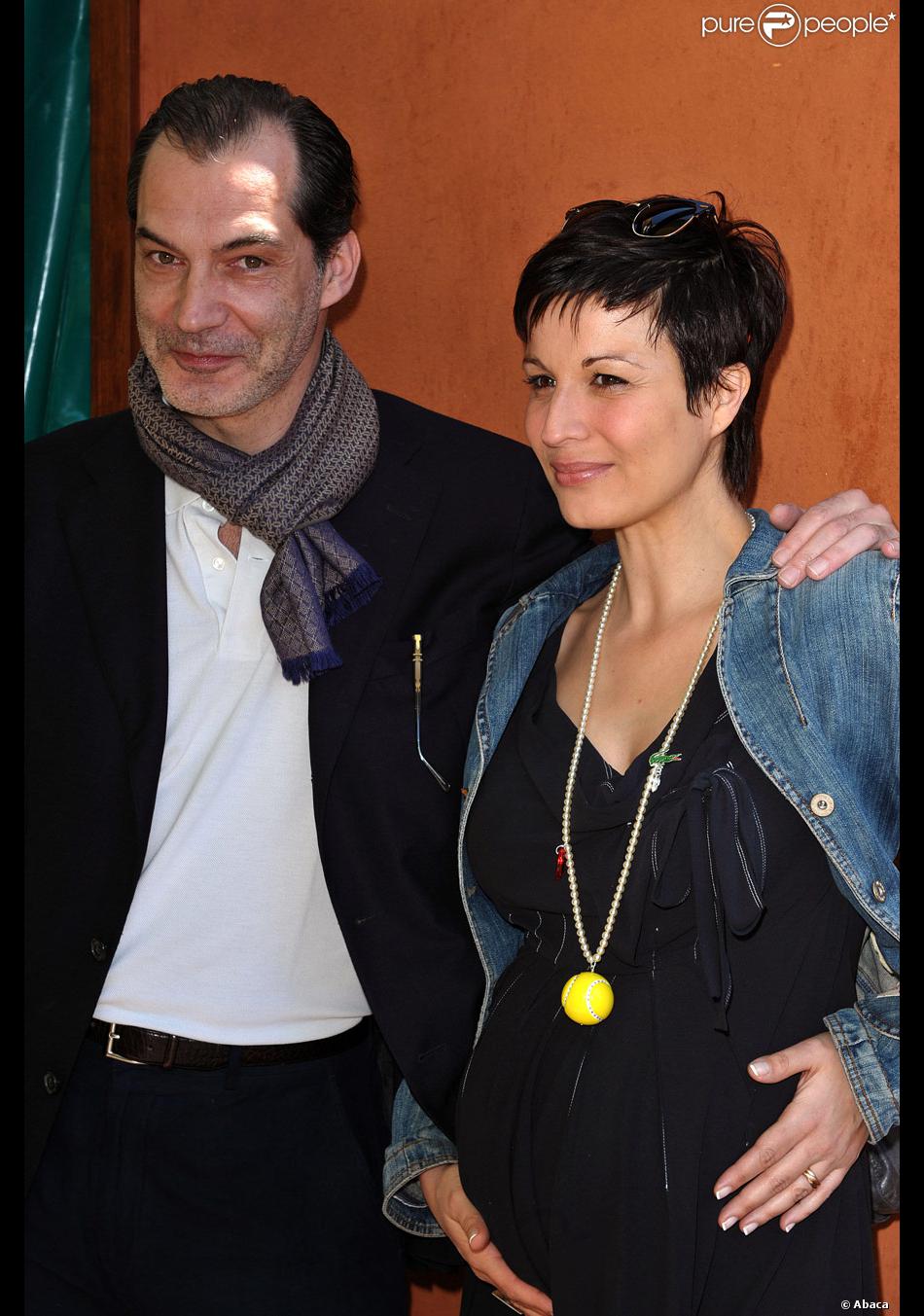 Helene Medigue Et Samuel Labarthe A Roland Garros Le 30 05 09 Purepeople