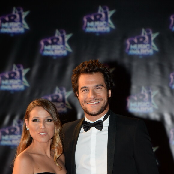 Amir et sa femme Lital lors de la 18ème cérémonie des "NRJ Music Awards" au Palais des Festivals à Cannes, le 12 novembre 2016. © Rachid Bellak/Bestimage