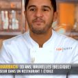 Ibrahim dans "Top Chef 10" mercredi 13 février 2019 sur M6.
