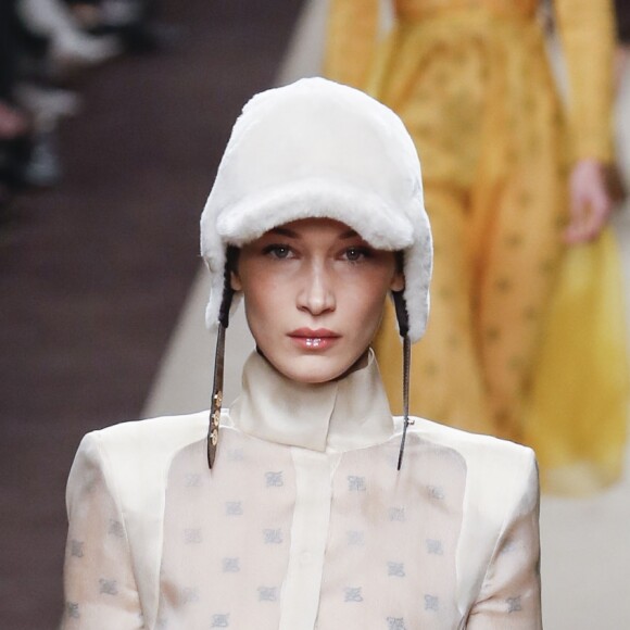 Défilé Fendi, collection prêt-à-porter automne-hiver 2019-2020 lors de la Fashion Week de Milan, le 21 février 2019.