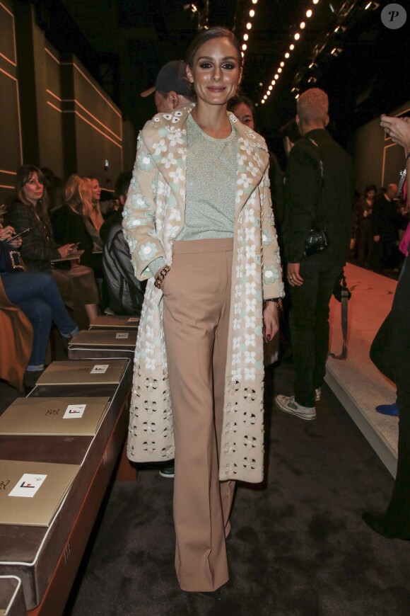 Olivia Palermo - Défilé Fendi, collection prêt-à-porter automne-hiver 2019-2020 lors de la Fashion Week de Milan, le 21 février 2019.