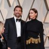 Bradley Cooper avec sa mère et Irina Shayk lors de la cérémonie des Oscars le 24 févrir 2019 à Los Angeles