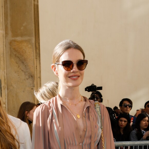 Natalia Vodianova et sa soeur Kristina Kusakina - Arrivées au défilé de mode Prêt-à-Porter automne-hiver 2019/2020 "Christian Dior" à Paris. Le 26 février 2019 © Veeren-CVS / Bestimage