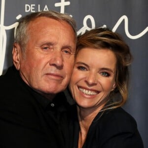 Yves Rénier et sa fille Samantha à la projection du téléfilm "Jacqueline Sauvage : C'était lui ou moi" au festival international du film de La Rochelle, France, le 13 septembre 2018. © Patrick Bernard/Bestimage