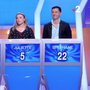 Nagui face à Stéphane dans "Tout le monde veut prendre sa place" sur France 2, le 24 février 2019.