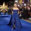 Brie Larson (robe Valentino) à la première de "Captain Marvel" au cinéma Curzon Mayfair à Londres, le 27 février 2019.