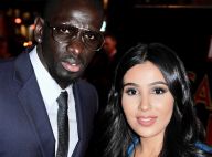 Mamadou Sakho et sa femme Majda face à l'impressionnante "Captain Marvel"