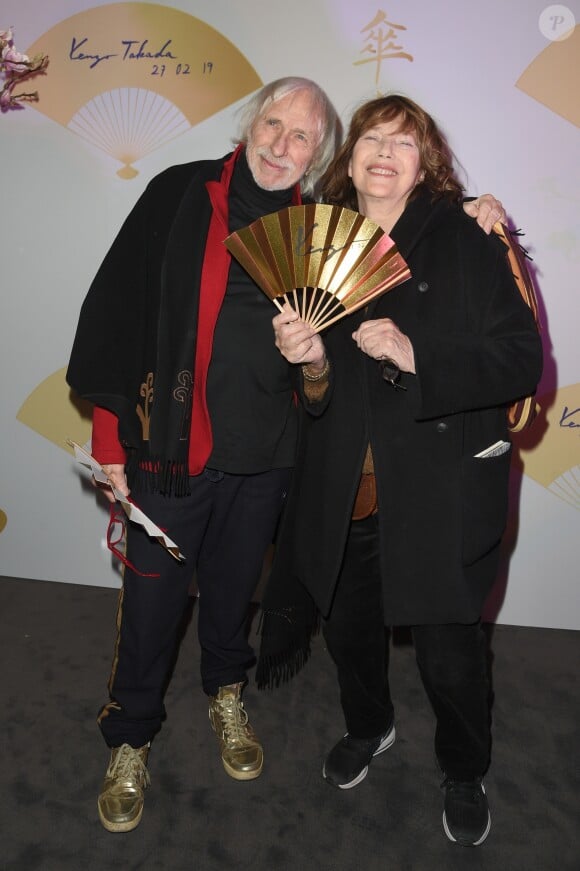 Pierre Richard et Jane Birkin pendant la soirée "Kenzo Takada's Birthday Night" pour fêter les 80 ans de Kenzo Takada au Pavillon Ledoyen à Paris, France, le 28 février 2019. © Coadic Guirec/Bestimage