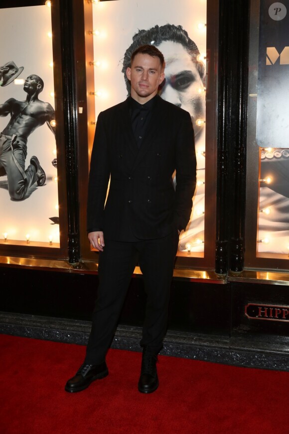 Channing Tatum à la première de "Magic Mike Live"à l'Hippodrome Theatre à Londres, le 28 novembre 2018