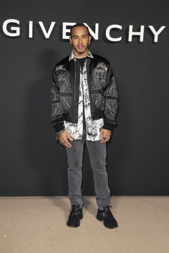 Lewis Hamilton au photocall du défilé de mode Givenchy collection prêt-à-porter Automne-Hiver 2019/2020 lors de la fashion week à Paris, France, le 3 mars 2019. © Olivier Borde/Bestimage
