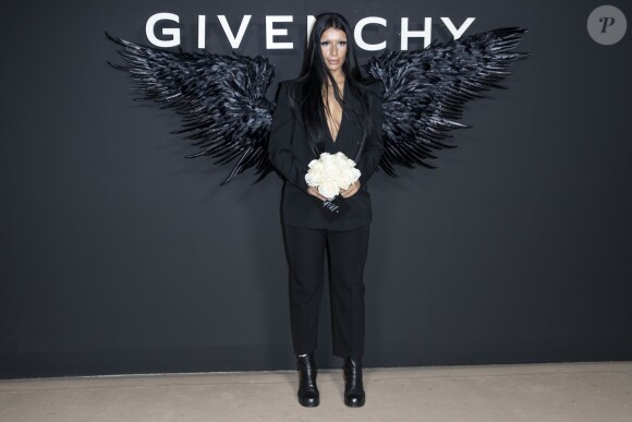 Sevdalia au photocall du défilé de mode Givenchy collection prêt-à-porter Automne-Hiver 2019/2020 lors de la fashion week à Paris, France, le 3 mars 2019. © Olivier Borde/Bestimage