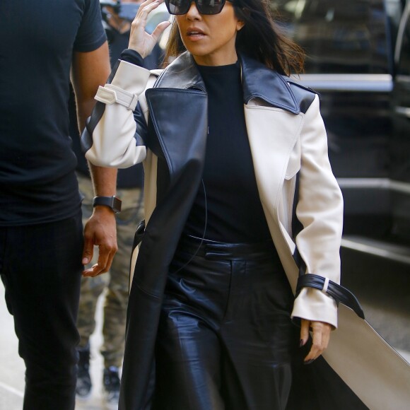 Kourtney Kardashian fait du shopping chez "What goes around comes around" à New York le 8 février 2019.