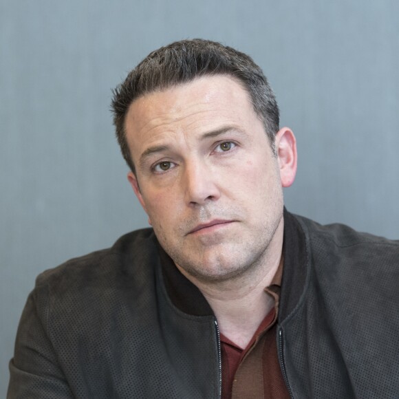 Ben Affleck - Conférence de presse avec les acteurs du film "Triple frontière" à New York. Le 3 mars 2019.