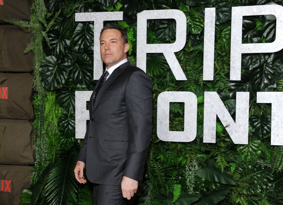 Ben Affleck à la première de Triple Frontier (Triple frontière) à New York, Etats-Unis, le 3 mars 2019.