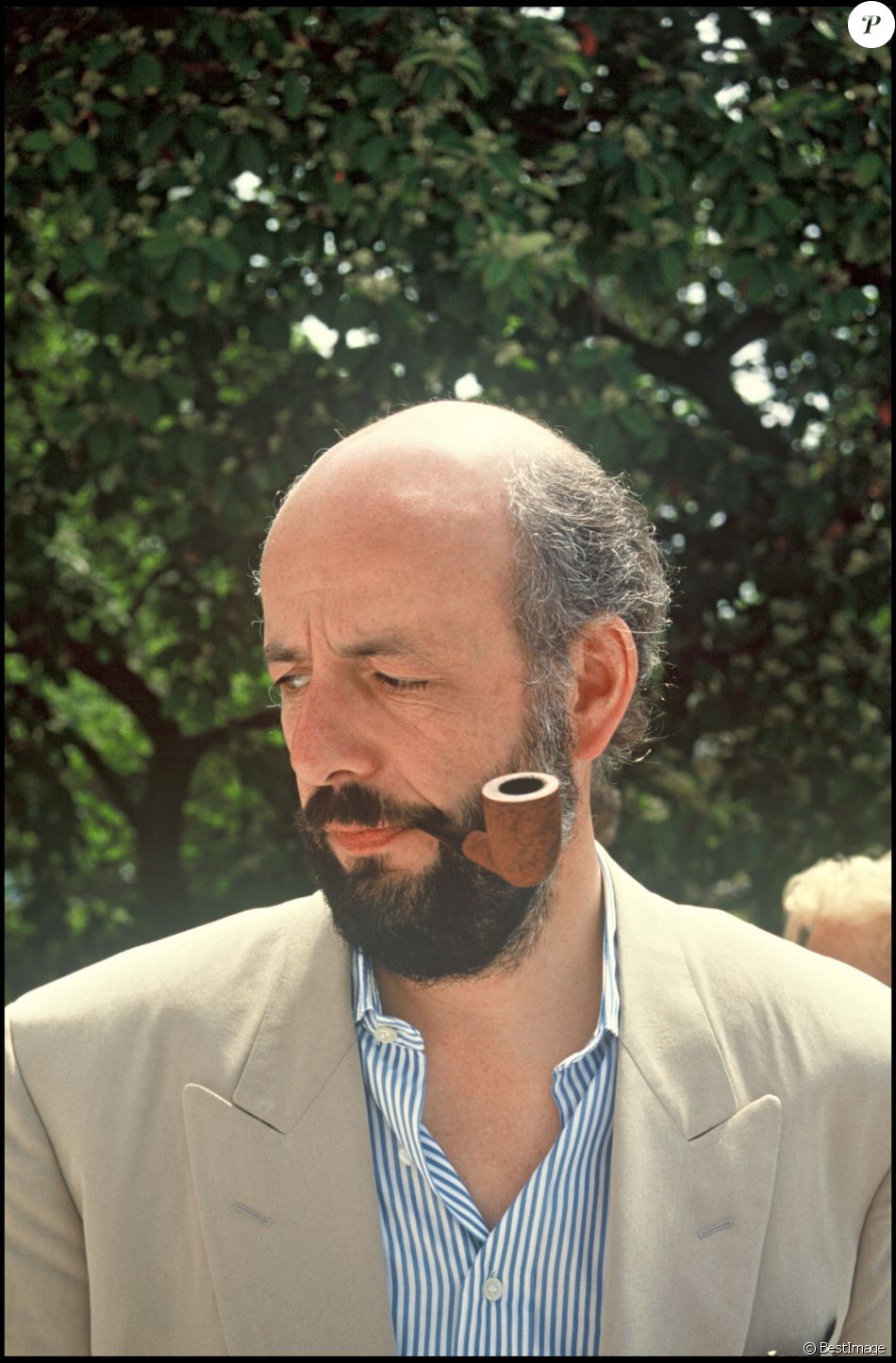 Bertrand Blier à Cannes en 1989