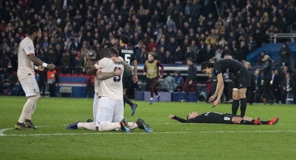 Match de 8e de finale retour de la Ligue des Champions, Paris Saint-Germain - Manchester United. Paris, France, le 6 mars 2019.