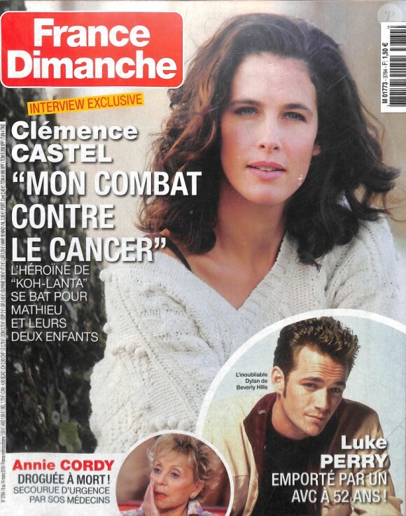 Magazine "France Dimanche" en kiosques vendredi 8 mars 2019.