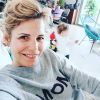 Laura Tenoudji et sa fille bianca - samedi 9 mars 2019