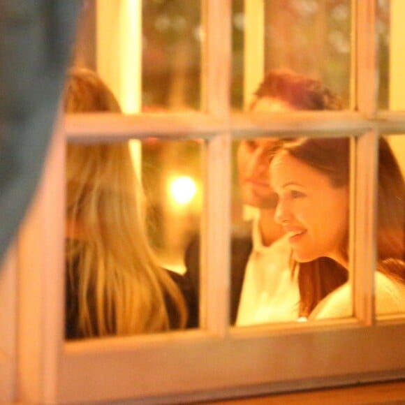 Exclusif - Jennifer Garner et son compagnon John Miller sont allés diner en amoureux au restaurant Giorgio Baldi à Santa Monica, le 27 février 2019