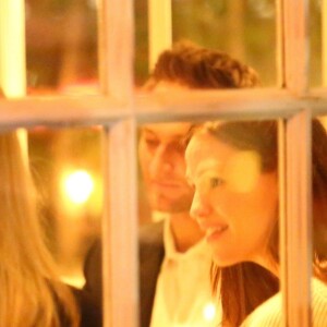 Exclusif - Jennifer Garner et son compagnon John Miller sont allés diner en amoureux au restaurant Giorgio Baldi à Santa Monica, le 27 février 2019