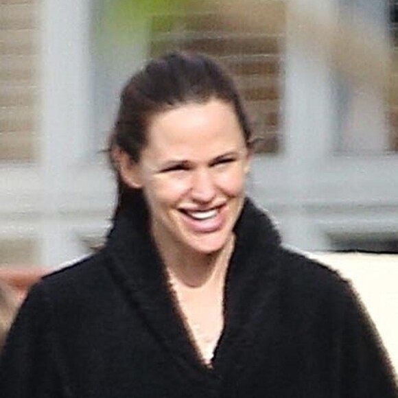 Exclusif - Jennifer Garner est allée chercher sa fille Seraphina à la sortie des classes à Los Angeles, le 27 février 2019. Elle a ensuite organisé une fête pour l'anniversaire de son fils Samuel, avec son ex-mari Ben Affleck.