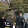 Exclusif - Jennifer Garner est allée chercher sa fille Seraphina à la sortie des classes à Los Angeles, le 27 février 2019. Elle a ensuite organisé une fête pour l'anniversaire de son fils Samuel, avec son ex-mari Ben Affleck.