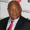 George Foreman sur le tapis rouge de la soirée " Training Gear - Sixpad à Londres Le 29 octobre 2016