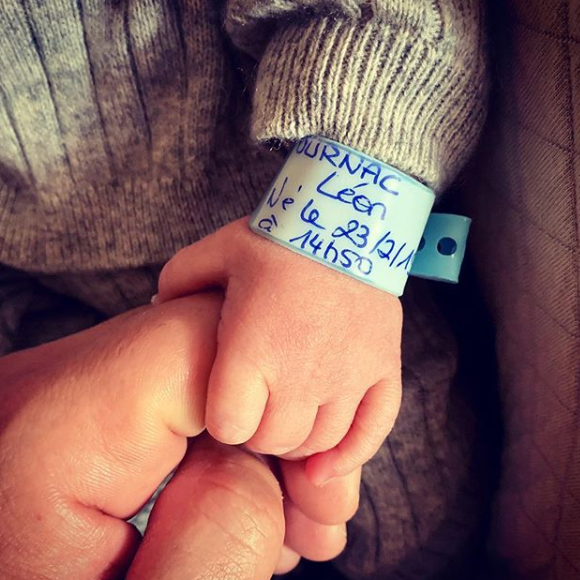 Laurent Ournac dévoile un peu de son fils Léon, né le 23 février 2019.