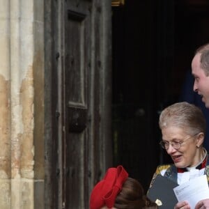 Catherine Kate Middleton, duchesse de Cambridge - Départ des participants à la messe en l'honneur de la journée du Commonwealth à l'abbaye de Westminster à Londres le 11 mars 2019.