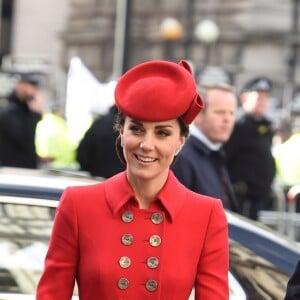 Catherine Kate Middleton, duchesse de Cambridge, le prince William, duc de Cambridge - Arrivées des participants à la messe en l'honneur de la journée du Commonwealth à l'abbaye de Westminster à Londres le 11 mars 2019.