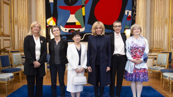 Brigitte Macron : Élégante pour une rencontre avec des femmes d'exception