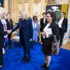 Brigitte Macron reçoit les 5 lauréates du "Prix international L'Oréal-Unesco pour les femmes et la science" au palais de l'Elysée à Paris le 11 mars 2019.