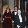 La princesse Beatrice d'York et son compagnon Edoardo Mapelli Mozzi ont pris part le 12 mars 2019 à Londres au gala de la National Portrait Gallery, sous le patronage de Kate Middleton. Il s'agissait de leur première apparition officielle en couple, six mois après le début de leur histoire d'amour.