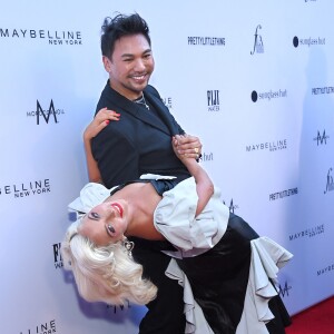 Frederic Aspiras et Lady Gaga - 5e édition des Fashion Los Angeles Awards au Beverly Hills Hotel. Beverly Hills, le 17 février 2019.