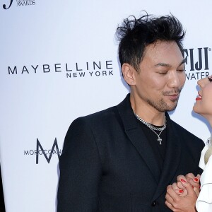 Lady Gaga, Fredric Aspiras à la soirée Fifth Annual Fashion à Beverly Hills, Los Angeles, le 17 mars 2019.