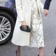 Meghan Markle, duchesse de Sussex (enceinte) - Arrivée de la famille royale britannique à la messe en l'honneur de la journée du Commonwealth à l'abbaye de Westminster à Londres, le 11 mars 2019.