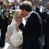 Le prince Ernst August de Hanovre (Jr.) lors de son mariage religieux avec Ekaterina Malysheva à l'église Marktkirche à Hanovre, en Allemagne, le 8 juillet 2017.