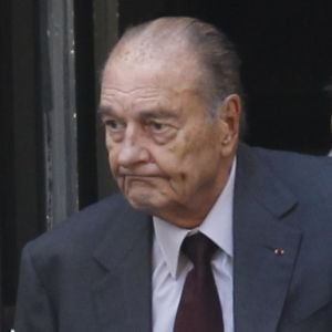 Jacques Chirac à Paris le 4 octobre 2014.