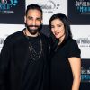 Exclusif - Adil Rami et sa soeur Hafida au photocall de la 8ème édition du concert caritatif "Une nuit à Makala" organisé pour l'association "Les orphelins de Makala" au Zénith de Lille, France, le 19 mars 2019. © Stéphane Vansteenkiste/Bestimage